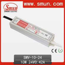 O motorista impermeável do diodo emissor de luz de Smun 10W 24V com CE RoHS aprovou